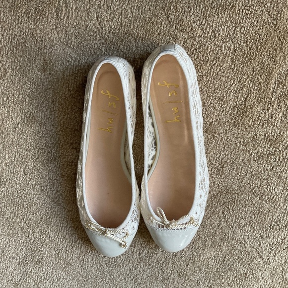 FS/NY lace ballet flat shoes size 7 - Picture 4 of 7
